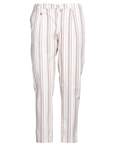 BARBATI パンツ ホワイト コットン 97% / ポリウレタン 3%