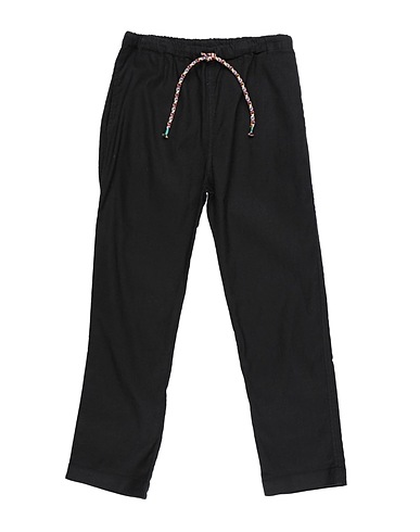 MADSON DISCOUNT パンツ ブラック リネン 53% / コットン 46% / ポリウレタン 1%