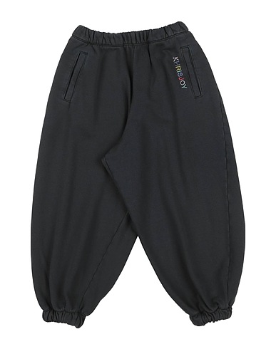 KHRISJOY Casual trouser Charcoal 100% Cotton