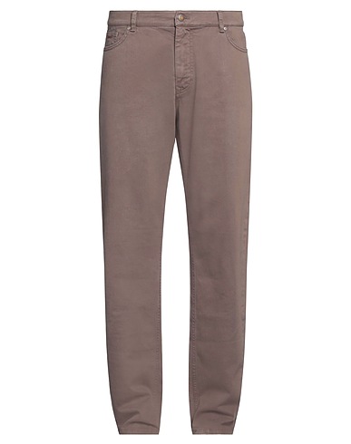 HARMONT & BLAINE Denim trousers Taupe 98% Cotton, 2% Elastane