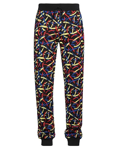 M MISSONI Casual pants Black 53% Polyester, 47% Cotton