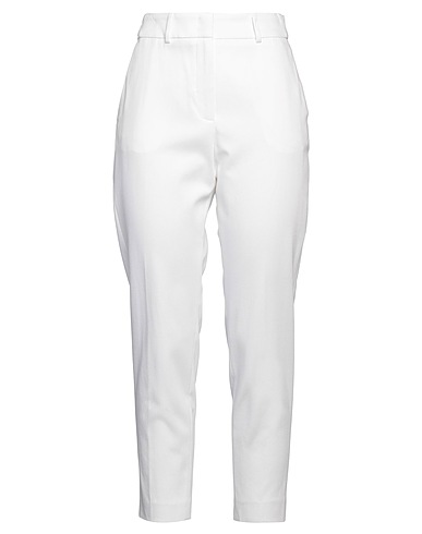 PESERICO Pantalone Bianco 97% Cotone, 3% Elastan
