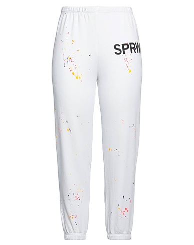 SPRWMN Casual trouser White 100% Cotton
