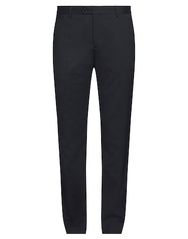 MANUEL RITZ Pantalone Blu notte 64% Poliestere, 34% Viscosa, 2% Elastan
