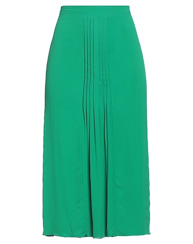 N°21 Midi skirt Green 100% Polyamide