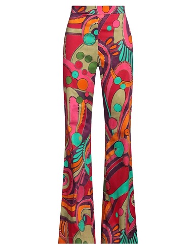 ALBERTA FERRETTI Pantalone Fucsia 97% Cotone, 3% Elastan