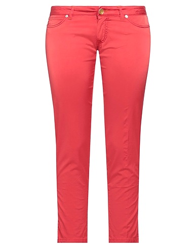 JACOB COHЁN Pantalone Rosso 48% Viscosa, 47% Cotone, 5% Elastan
