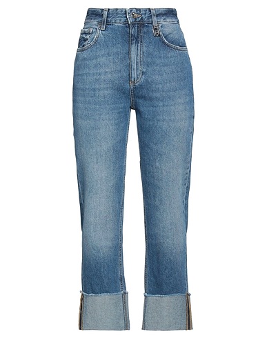 LIU •JO Denim pants Blue 100% Cotton