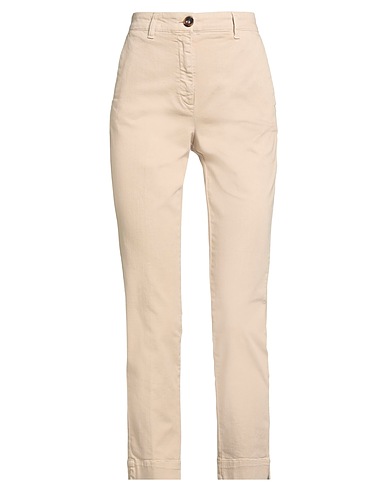MARELLA SPORT Denim trousers Sand 92% Cotton, 6% Elastomultiester, 2% Elastane