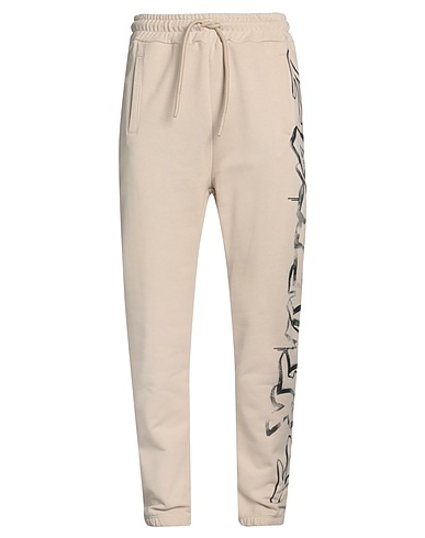DISCLAIMER Casual trouser Beige 100% Cotton