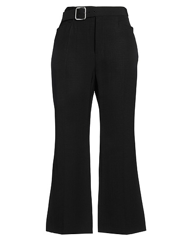JIL SANDER Pantalone Nero 58% Viscosa, 42% Seta