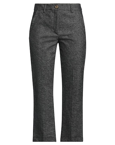 MARELLA Casual pants Black 80% Cotton, 19% Wool, 1% Elastane