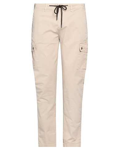 MORO Pantalone Beige 98% Cotone, 2% Elastan