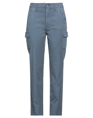 PAIGE Casual trouser Pastel blue 98% Lyocell, 2% Elastane