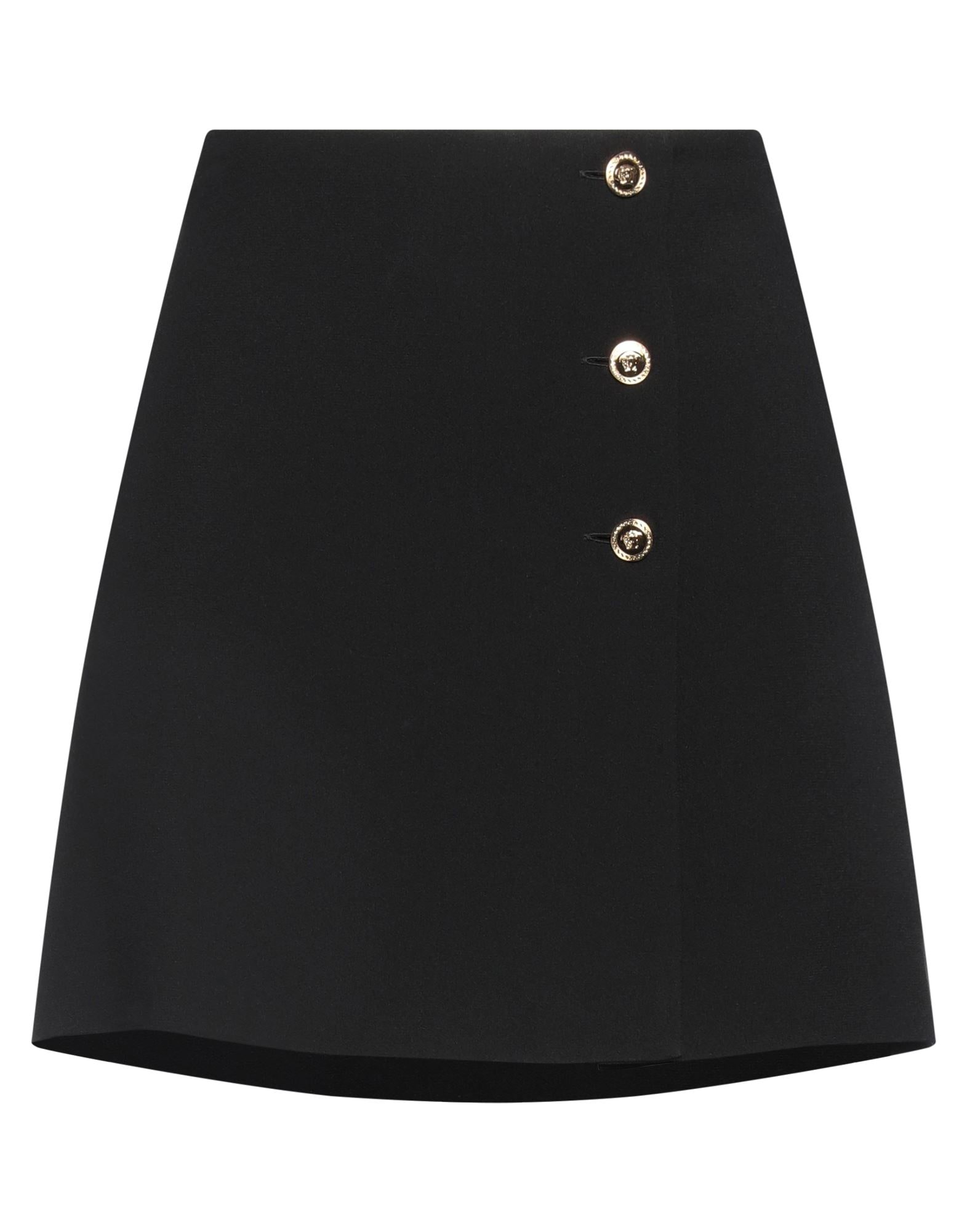 ワンピース VERSACE Women Mid Skirts 73HAOM11CM16N 899 Black VERSACE | Black Women's Mini Skirt | YOOX