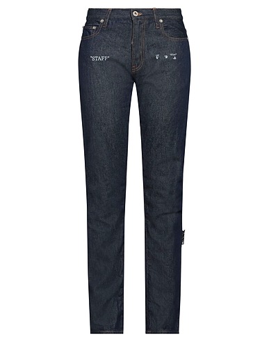 OFF-WHITE™ Jeans Blau 100% Baumwolle