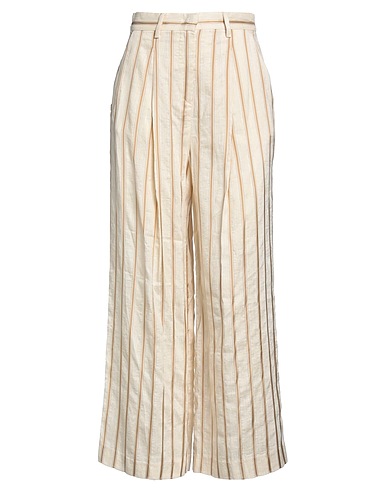 MANILA GRACE Повседневные брюки 54% Ацетат, 37% Вискоза, 9% Лен