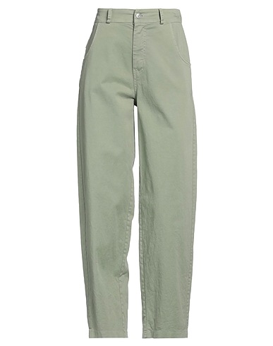 HAVEONE Pantalone Verde salvia 98% Cotone, 2% Elastan
