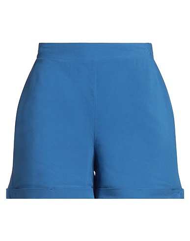 VILA Shorts & Bermuda Blue 100% EcoVero™ viscose
