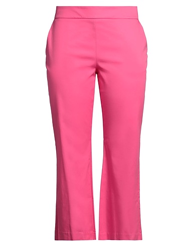 CARACTÈRE Casual trouser Fuchsia 97% Cotton, 3% Elastane