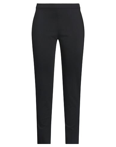 CARACTÈRE Casual trouser Black 66% Cotton, 29% Polyamide, 5% Elastane