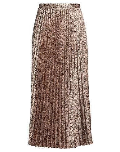 TWINSET Maxi Skirts Beige 100% Polyester