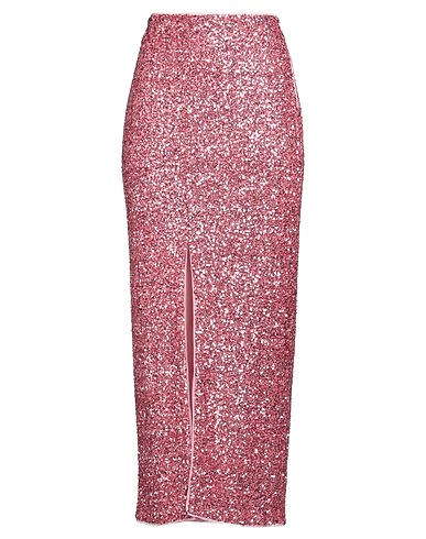 TWINSET Gonna lunga U&B Rosa 95% Poliestere, 5% Elastan