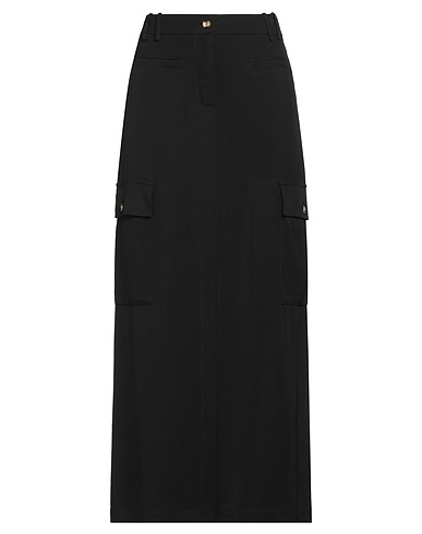 ERMANNO FIRENZE Long skirt Black 100% Viscose