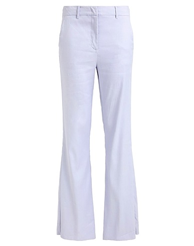 MARELLA Hosen Lila 57% Leinen, 20% Baumwolle, 18% Polyamid, 5% Elastan