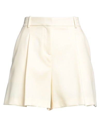 FABIANA FILIPPI Shorts & Bermuda Cream 100% Virgin Wool