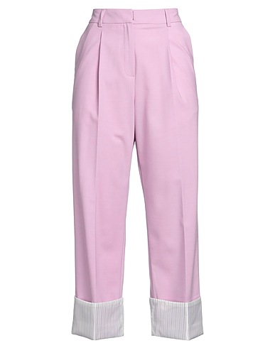KARL LAGERFELD Casual trouser Pink 53% Polyester, 43% Wool, 4% Elastane