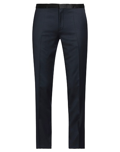 HUGO Casual trouser Midnight blue 100% Virgin Wool