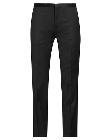 HUGO Casual pants Black 100% Virgin Wool