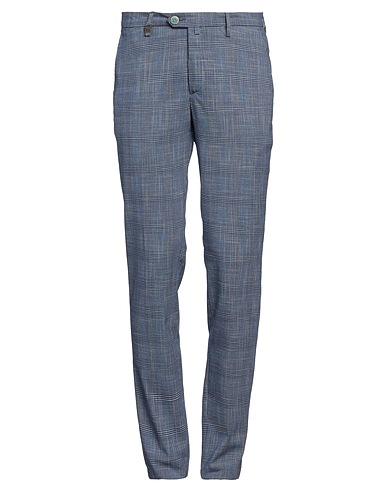 BARBATI Casual pants Slate blue 68% Polyester, 30% Viscose, 2% Elastane