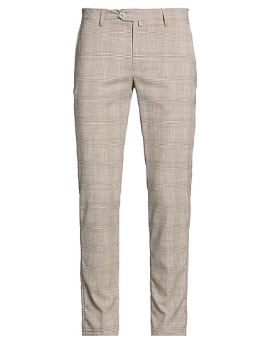BARBATI Casual pants BEIGE 68% Polyester, 30% Viscose, 2% Elastane
