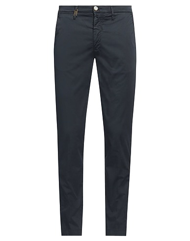 BARBATI Casual pants Midnight blue 97% Cotton, 3% Elastane