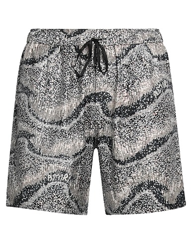 AMIRI Shorts & Bermuda Taupe 100% Silk