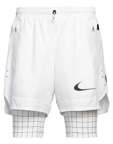 JORDAN x OFF-WHITE™ Shorts & Bermuda Bianco 100% Poliestere, Elastan