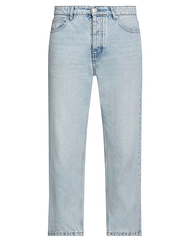 AMI ALEXANDRE MATTIUSSI Denim pants Blue 100% Cotton