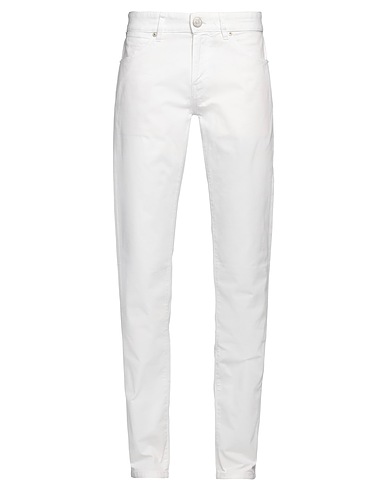 PT Torino Pantalon Blanc 96% Coton, 4% Élasthanne