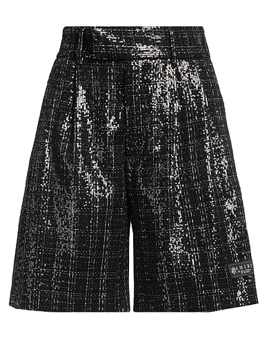 AMIRI Shorts & Bermuda Black 100% Polyester