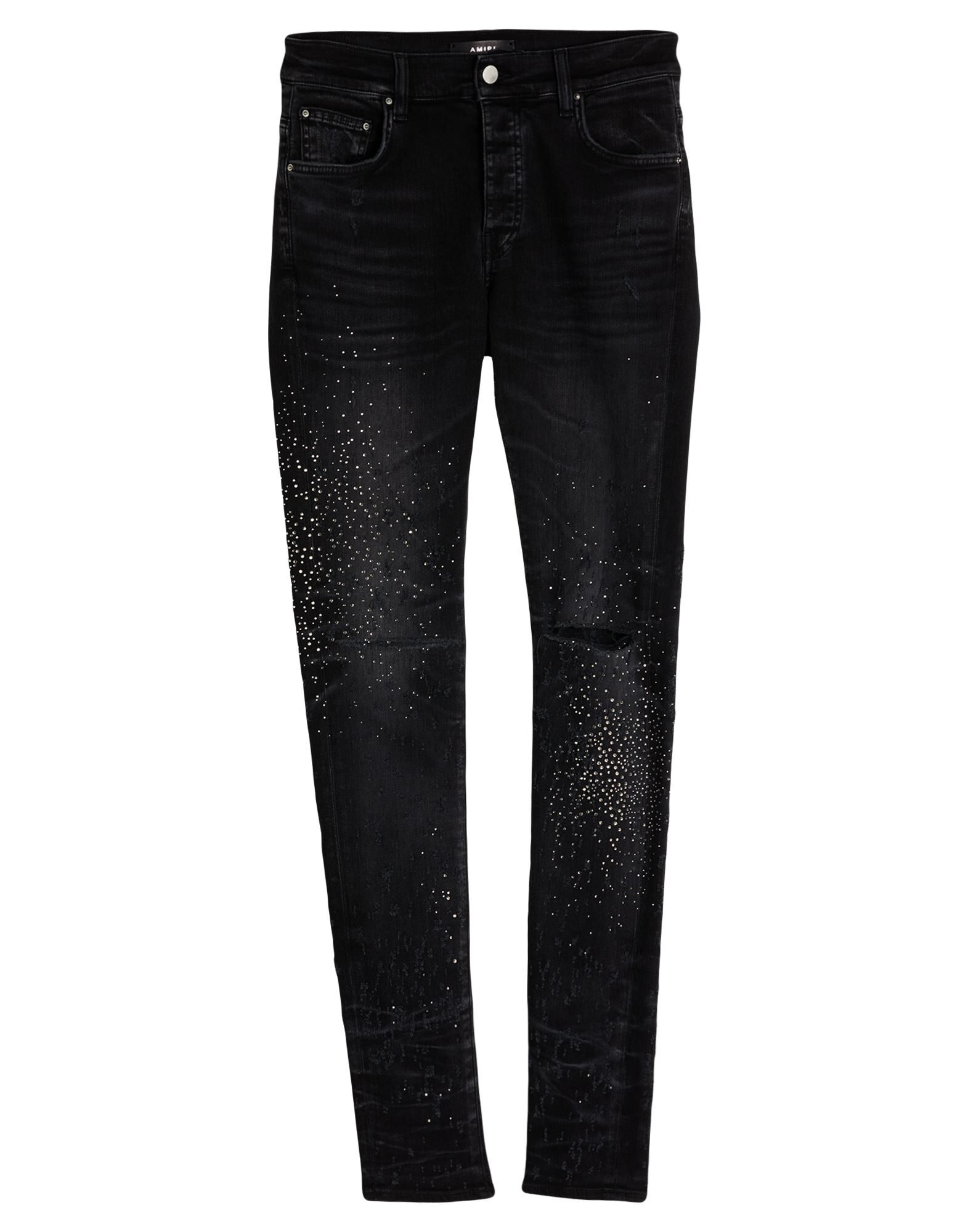 デニム・ジーパン AMIRI Women Denim Pants AMDNSY1134 023 Black AMIRI Denim pants - Jeans - Free Shipping - BeyondStyle