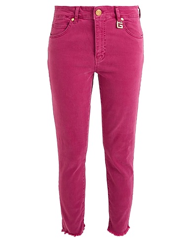 GAëLLE Paris Casual trouser Mauve 98% Cotton, 2% Elastane