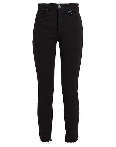 GAëLLE Paris Casual trouser Black 98% Cotton, 2% Elastane