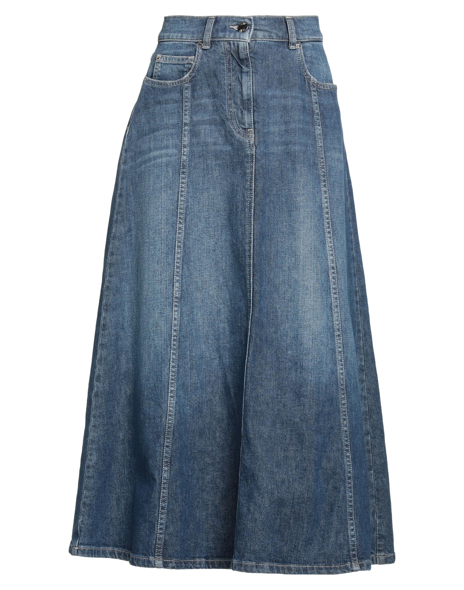 DIESEL DE-PAGO-S | Blue Women's Denim Skirt | YOOX