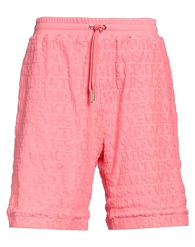 VERSACE Shorts & Bermuda Pink 100% Cotton