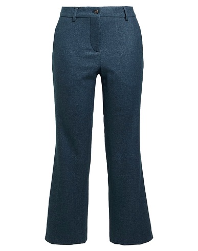 VI TO VI Pantalon Bleu nuit 80% Laine vierge, 20% Polyester