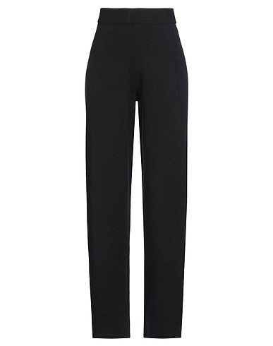 19.70 NINETEEN SEVENTY Casual trouser Black 50% Viscose, 30% Polyester, 20% Polyamide