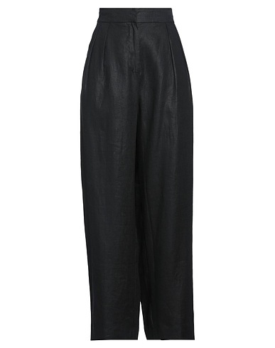 FAITHFULL Casual pants Black 100% Linen