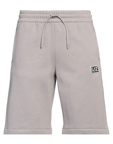 EA7 Shorts & Bermuda Grey 84% Cotton, 16% Polyester